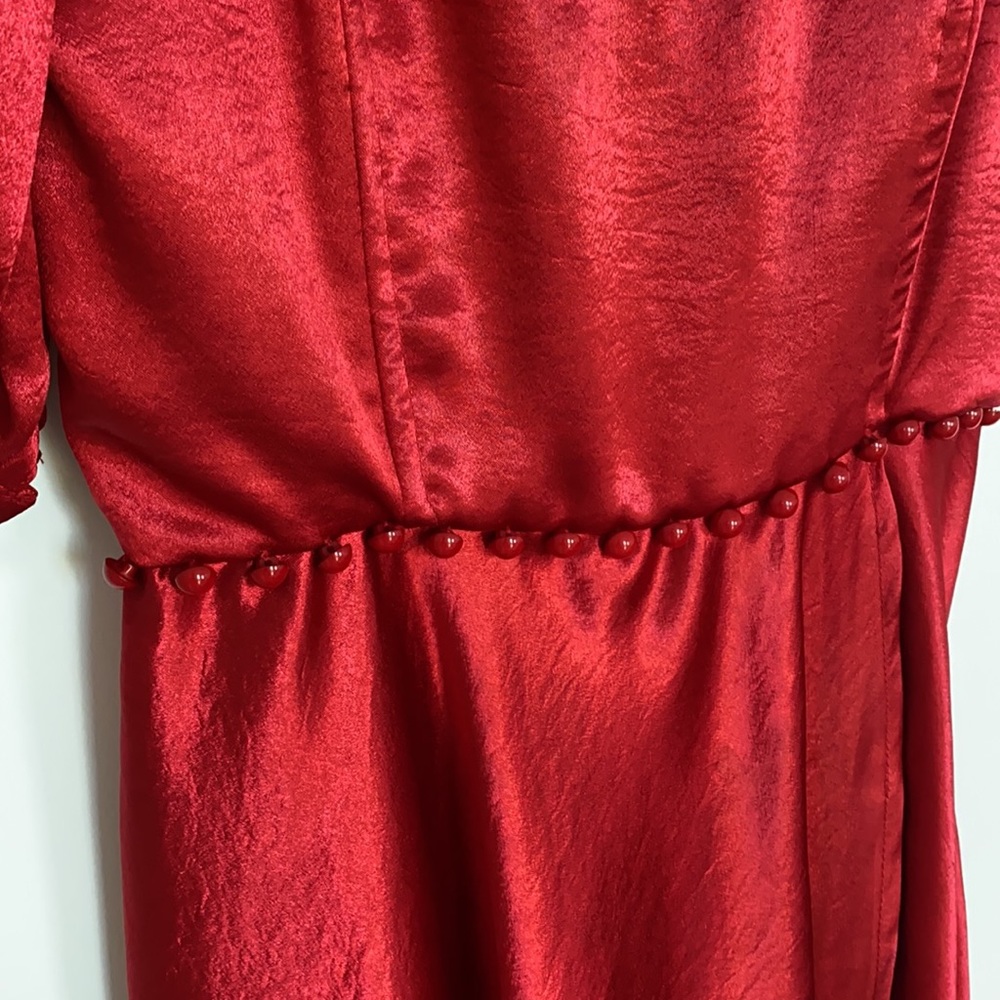 Cherry Red long dress - Picture 5 of 8
